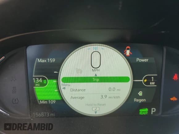 ✅ 2020 Chevrolet Bolt EV LT • VIN: 1G1FY6S0XL4148729 • Lot: 74501424. Listed on Copart with 156,873 mi. Free auction sales archive from the USA and detailed vehicle history report at DreamBid. Image 9.