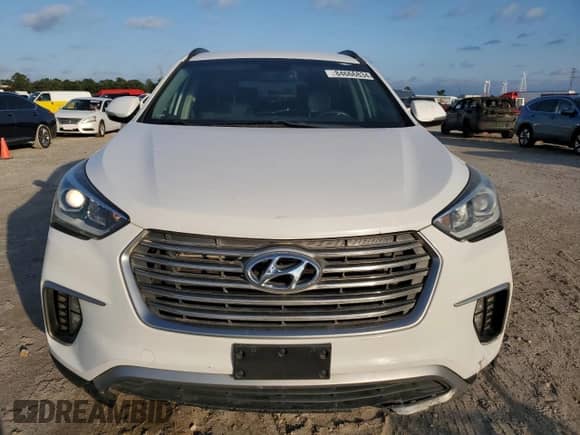 2017 Hyundai Santa Fe SE z VIN KM8SN4HF7HU241712, wystawiony jako Copart lot #84666834 z przebiegiem 131 347 mil mil oraz Czysty tytuł • Clean title. Historia ofert i sprzedaży dostępna na DreamBid. Obrazek 5.