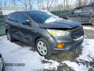 ✅ 2017 Ford Escape S • VIN: 1FMCU0F79HUC51220 • Lot: 43870711. Listed on IAAI with 197,159 mi. Free auction sales archive from the USA and detailed vehicle history report at DreamBid. Image 1.
