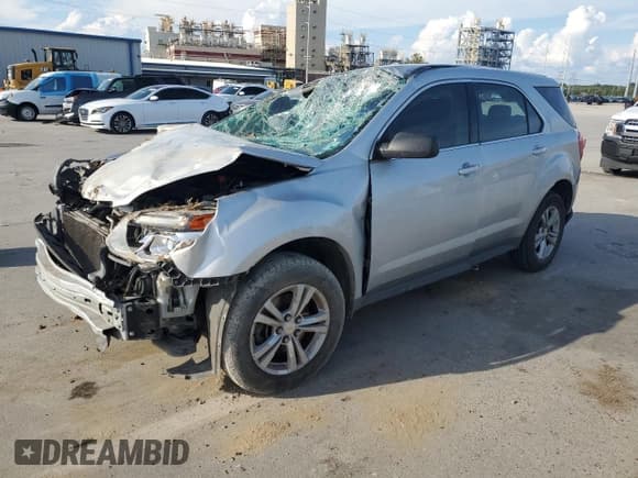 ✅ 2017 Chevrolet Equinox LS • VIN: 2GNALBEK4H1529203 • Лот: 82301325. Опубликован ранее на Copart с пробегом Не указан. Бесплатный доступ к архиву аукционных продаж из США и подробный отчёт об истории автомобиля на DreamBid. Изображение 1.