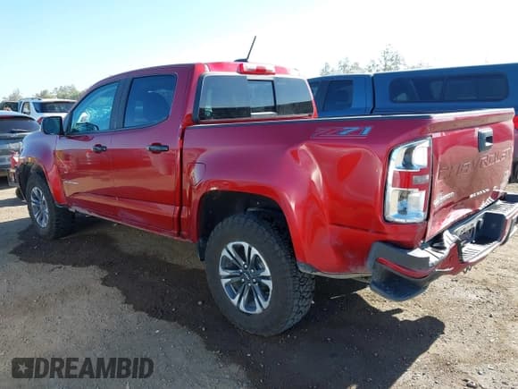 ✅ 2021 Chevrolet Colorado 2WD Z71 • VIN: 1GCGSDEN7M1223270 • Лот: 43121952. Опубликован ранее на IAAI с пробегом 53 974 миль. Бесплатный доступ к архиву аукционных продаж из США и подробный отчёт об истории автомобиля на DreamBid. Изображение 3.