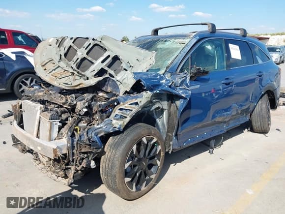 ✅ 2025 Kia Sorento EX • VIN: 5XYRH4JF3SG339455 • Lot: 43363760. Listed on IAAI with 12,414 mi. Free auction sales archive from the USA and detailed vehicle history report at DreamBid. Image 17.