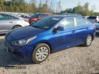 2022 Hyundai Accent SEL z VIN 3KPC24A66NE183162, wystawiony jako Copart lot #71823394 z przebiegiem 6 897 mil mil oraz Szkoda całkowita • Salvage title. Historia ofert i sprzedaży dostępna na DreamBid. Obrazek 1.