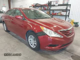 2011 Hyundai Sonata GLS with VIN 5NPEB4AC2BH160502, listed as a IAAI auction lot 43549345 with 202,666 mi miles and . Bid and sale history available at DreamBid. Image 1.