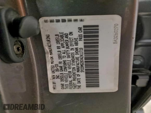 ✅ 2004 Pontiac Vibe • VIN: 5Y2SM62834Z411719 • Lot: 95761275. Wystawiony na Copart z przebiegiem 60 586 mil. Bezpłatny archiwum sprzedaży aukcyjnych z USA i szczegółowy raport historii pojazdu na DreamBid. Zdjęcie 12.