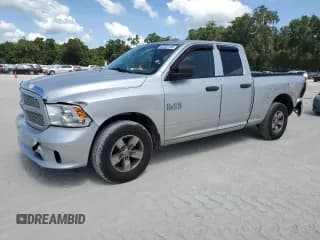 ✅ 2017 Ram 1500 Tradesman • VIN: 1C6RR6FG2HS629836 • Lot: 62265105. Listed on Copart with 128,085 mi. Free auction sales archive from the USA and detailed vehicle history report at DreamBid. Image 1.