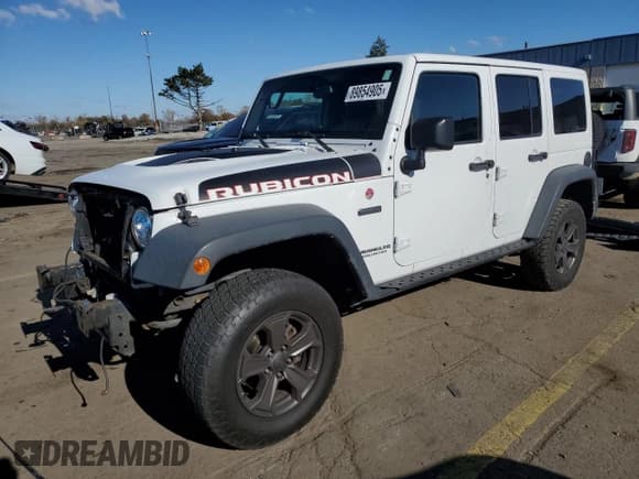 ✅ 2017 Jeep Wrangler Unlimited Rubicon • VIN: 1C4HJWFG1HL628148 • Lot: 89854905. Listed on Copart with 109,896 mi. Free auction sales archive from the USA and detailed vehicle history report at DreamBid. Image 1.