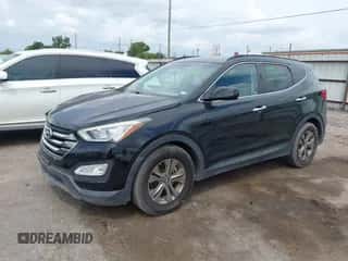2014 Hyundai Santa Fe z VIN 5XYZU3LB0EG187445, wystawiony jako IAAI lot #43295530 z przebiegiem 117 959 mil mil oraz . Historia ofert i sprzedaży dostępna na DreamBid. Obrazek 2.