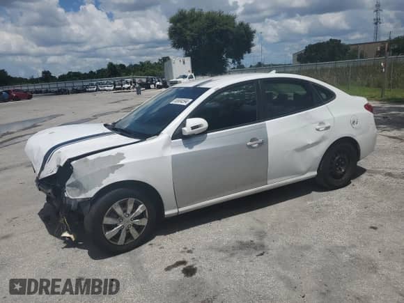 2009 Hyundai Elantra GLS with VIN KMHDU46D99U689934, listed as a Copart auction lot 66932764 with 204,949 mi miles and Non repairable. Bid and sale history available at DreamBid. Image 1.