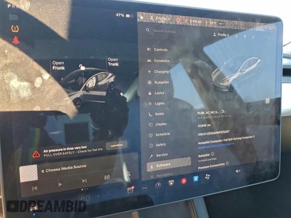 ✅ 2021 Tesla Model 3 Standard Range Plus • VIN: 5YJ3E1EA0MF875267 • Lot: 93775125. Wystawiony na Copart z przebiegiem 31 648 mil. Bezpłatny archiwum sprzedaży aukcyjnych z USA i szczegółowy raport historii pojazdu na DreamBid. Zdjęcie 9.