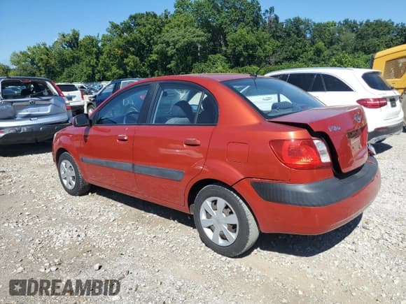 ✅ 2006 Kia Rio • VIN: KNADE123666162377 • Lot: 68348095. Listed on Copart with 80,973 mi. Free auction sales archive from the USA and detailed vehicle history report at DreamBid. Image 2.