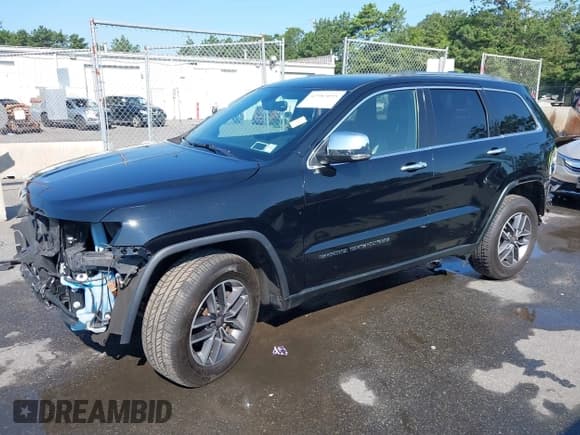 ✅ 2019 Jeep Grand Cherokee Limited • VIN: 1C4RJFBG9KC703390 • Lot: 42983095. Listed on IAAI with 57,428 mi. Free auction sales archive from the USA and detailed vehicle history report at DreamBid. Image 2.
