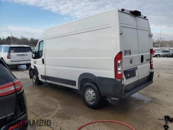 ✅ 2018 Ram ProMaster Cargo • VIN: 3C6TRVBG8JE143580 • Lot: 50627805. Listed on Copart with 98,075 mi. Free auction sales archive from the USA and detailed vehicle history report at DreamBid. Image 2.