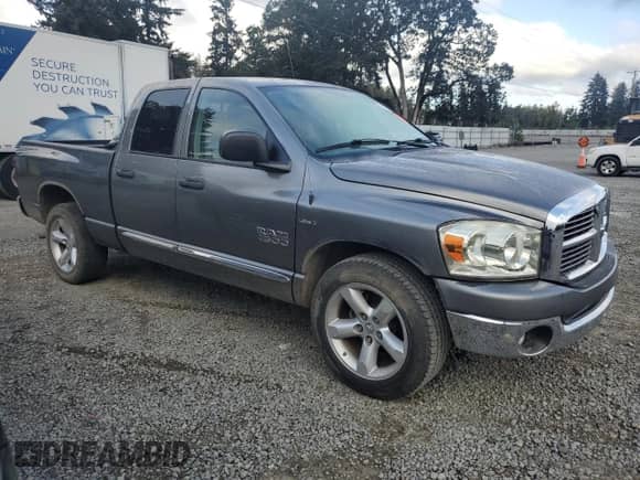 2008 Dodge 1500 SLT z VIN 1D7HA18238S558880, wystawiony jako Copart lot #75567604 z przebiegiem 105 572 mil mil oraz Szkoda całkowita • Salvage title. Historia ofert i sprzedaży dostępna na DreamBid. Obrazek 4.