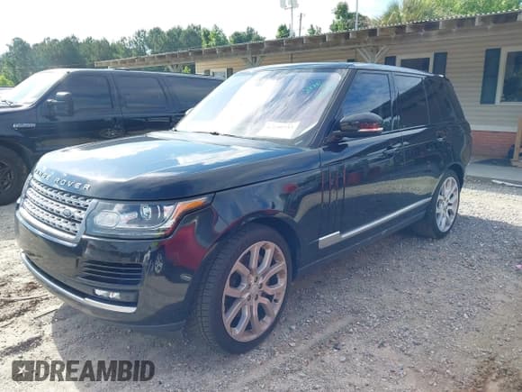 ✅ 2015 Land Rover Range Rover Supercharged • VIN: SALGS2TF4FA233198 • Lot: 42240733. Listed on IAAI with 116,009 mi. Free auction sales archive from the USA and detailed vehicle history report at DreamBid. Image 2.