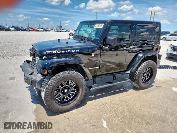 ✅ 2017 Jeep Wrangler Rubicon • VIN: 1C4BJWCG6HL624560 • Lot: 61753145. Listed on Copart with 33,871 mi. Free auction sales archive from the USA and detailed vehicle history report at DreamBid. Image 1.