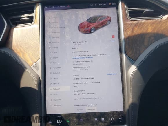 ✅ 2020 Tesla Model S Long Range • VIN: 5YJSA1E28LF411156 • Lot: 42835852. Listed on IAAI with 49,661 mi. Free auction sales archive from the USA and detailed vehicle history report at DreamBid. Image 18.