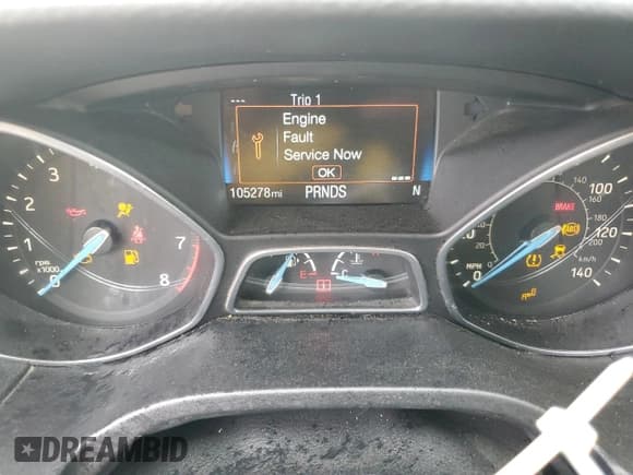 ✅ 2016 Ford Focus Titanium • VIN: 1FADP3N26GL397656 • Лот: 83690014. Опубликован ранее на Copart с пробегом 105 278 миль. Бесплатный доступ к архиву аукционных продаж из США и подробный отчёт об истории автомобиля на DreamBid. Изображение 9.