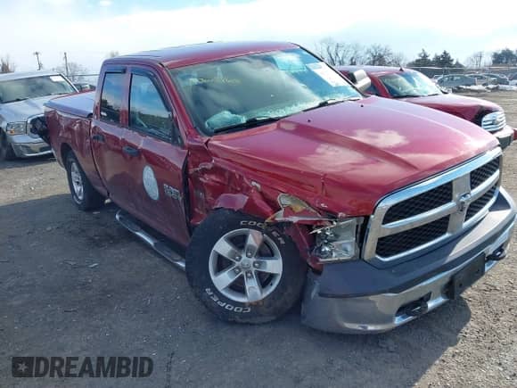 2015 Ram 1500 Express with VIN 1C6RR7FT4FS546215, listed as a IAAI auction lot 41373468 with 101,923 mi miles and . Bid and sale history available at DreamBid. Image 1.