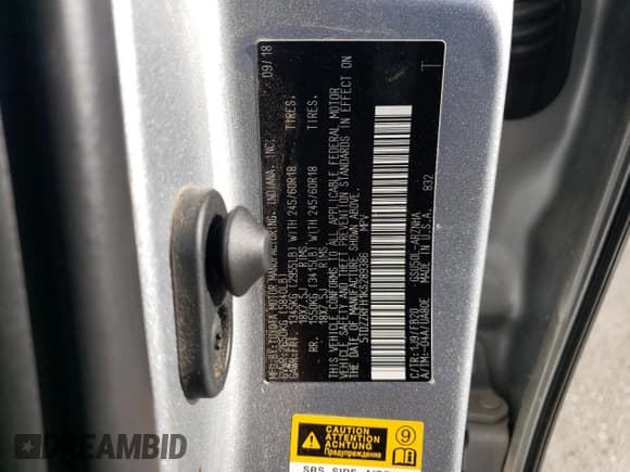 ✅ 2019 Toyota Highlander LE Plus • VIN: 5TDZZRFH1KS289386 • Лот: 90889595. Опубликован ранее на Copart с пробегом 101 418 миль. Бесплатный доступ к архиву аукционных продаж из США и подробный отчёт об истории автомобиля на DreamBid. Изображение 13.