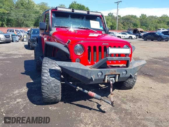 ✅ 2016 Jeep Wrangler Willys Wheeler • VIN: 1C4AJWAG0GL314708 • Lot: 43171506. Listed on IAAI with 52,574 mi. Free auction sales archive from the USA and detailed vehicle history report at DreamBid. Image 17.