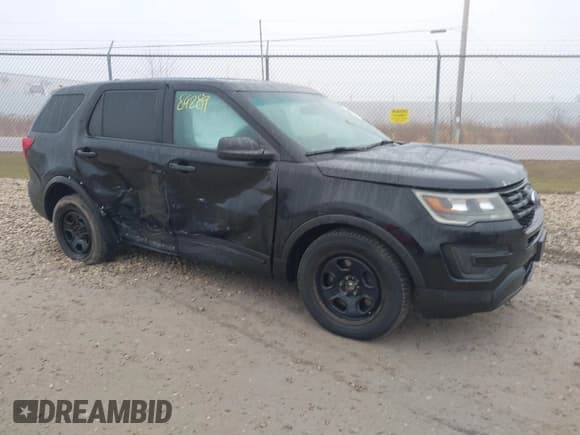 ✅ 2017 Ford Police Interceptor Utility • VIN: 1FM5K8AR9HGA44508 • Лот: 43789289. Опубликован ранее на IAAI с пробегом 104 681 миль. Бесплатный доступ к архиву аукционных продаж из США и подробный отчёт об истории автомобиля на DreamBid. Изображение 1.