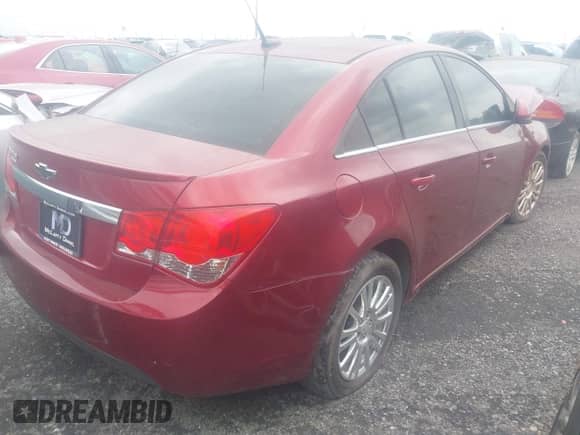 2014 Chevrolet Cruze ECO with VIN 1G1PH5SB0E7361450, listed as a IAAI auction lot 42165678 with 103,606 mi miles and . Bid and sale history available at DreamBid. Image 4.