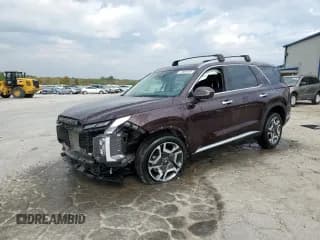 ✅ 2023 Hyundai Palisade Limited • VIN: KM8R5DGE9PU575276 • Лот: 77699744. Опубликован ранее на Copart с пробегом 36 068 миль. Бесплатный доступ к архиву аукционных продаж из США и подробный отчёт об истории автомобиля на DreamBid. Изображение 1.