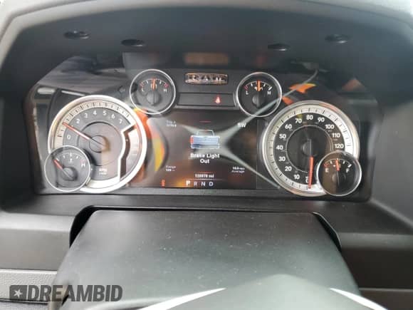 2014 Ram 1500 Big Horn with VIN 1C6RR7LT8ES462725, listed as a Copart auction lot 82250455 with 120,978 mi miles and Salvage title. Bid and sale history available at DreamBid. Image 9.