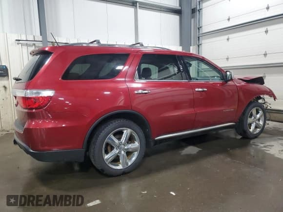 ✅ 2013 Dodge Durango Citadel • VIN: 1C4RDJEG3DC677586 • Lot: 55267455. Listed on Copart with 237,031 mi. Free auction sales archive from the USA and detailed vehicle history report at DreamBid. Image 3.