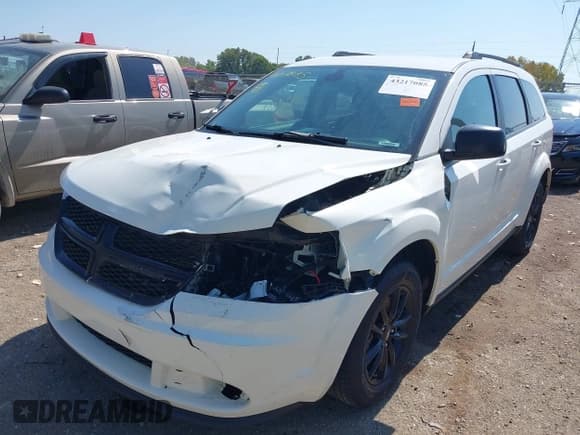 ✅ 2020 Dodge Journey SE Value • VIN: 3C4PDCAB1LT279745 • Лот: 43217085. Опубликован ранее на IAAI с пробегом 63 781 миль. Бесплатный доступ к архиву аукционных продаж из США и подробный отчёт об истории автомобиля на DreamBid. Изображение 2.