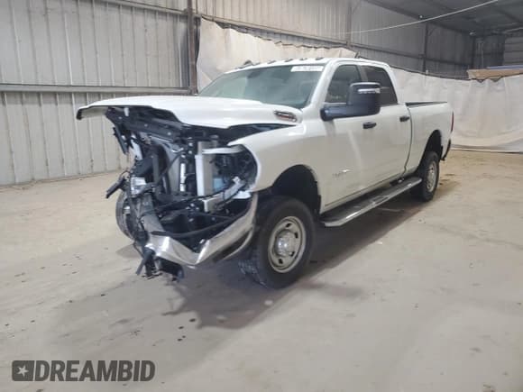 ✅ 2023 Ram 2500 Big Horn • VIN: 3C6UR5DJ1PG542986 • Lot: 53670135. Listed on Copart with 2,405 mi. Free auction sales archive from the USA and detailed vehicle history report at DreamBid. Image 1.