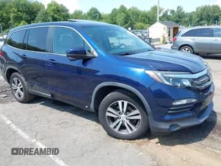 ✅ 2018 Honda Pilot EX-L • VIN: 5FNYF6H5XJB013698 • Lot: 42986201. Listed on IAAI with 63,873 mi. Free auction sales archive from the USA and detailed vehicle history report at DreamBid. Image 1.