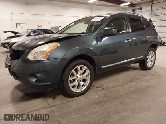 ✅ 2012 Nissan Rogue SL • VIN: JN8AS5MT2CW279344 • Lot: 43072924. Listed on IAAI with 185,326 mi. Free auction sales archive from the USA and detailed vehicle history report at DreamBid. Image 2.