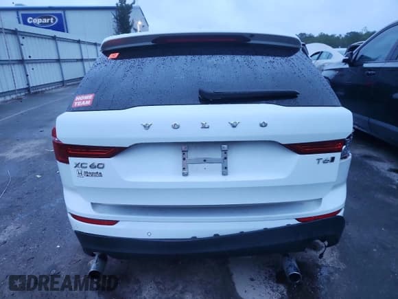 ✅ 2020 Volvo XC60 Momentum • VIN: YV4A22RKXL1597989 • Lot: 84382255. Listed on Copart with 117,804 mi. Free auction sales archive from the USA and detailed vehicle history report at DreamBid. Image 6.