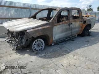 2024 Nissan Frontier Pro-4X with VIN 1N6ED1EK9RN603827, listed as a Copart auction lot 84015675 with Not provided miles and Non repairable. Bid and sale history available at DreamBid. Image 1.
