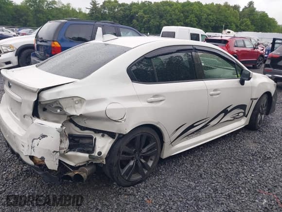 ✅ 2015 Subaru WRX Premium • VIN: JF1VA1D66F9819998 • Lot: 42458202. Listed on IAAI with 196,109 mi. Free auction sales archive from the USA and detailed vehicle history report at DreamBid. Image 4.