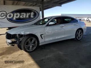 ✅ 2017 BMW 4 Series 430i xDrive • VIN: WBA4F9C58HG792636 • Лот: 81665275. Опубликован ранее на Copart с пробегом 64 493 миль. Бесплатный доступ к архиву аукционных продаж из США и подробный отчёт об истории автомобиля на DreamBid. Изображение 1.