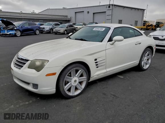 ✅ 2006 Chrysler Crossfire Limited • VIN: 1C3AN69L86X062272 • Lot: 95992305. Listed on Copart with 126,432 mi. Free auction sales archive from the USA and detailed vehicle history report at DreamBid. Image 1.