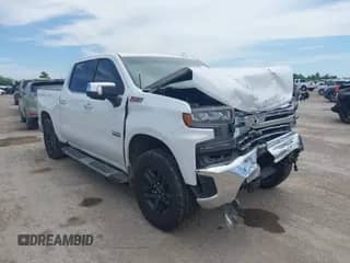 2022 Chevrolet Silverado 1500 LTZ z VIN 1GCUYGEL6NZ205945, wystawiony jako IAAI lot #42313372 z przebiegiem 64 281 mil mil oraz . Historia ofert i sprzedaży dostępna na DreamBid. Obrazek 1.