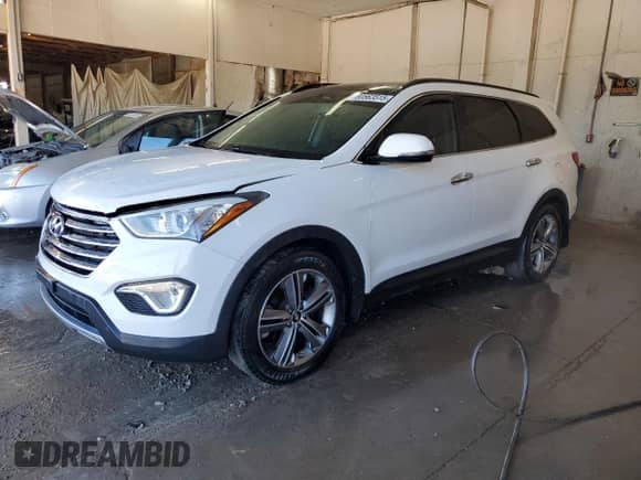 2015 Hyundai Santa Fe Limited с VIN KM8SRDHFXFU124661, выставлен на аукционе Copart как лот 80563515 с пробегом 130 067 миль миль и Списание • Salvage title. История ставок и продаж доступна на DreamBid. Изображение 1.