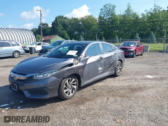 ✅ 2016 Honda Civic EX • VIN: 2HGFC2F73GH576674 • Lot: 42716872. Listed on IAAI with 117,667 mi. Free auction sales archive from the USA and detailed vehicle history report at DreamBid. Image 17.