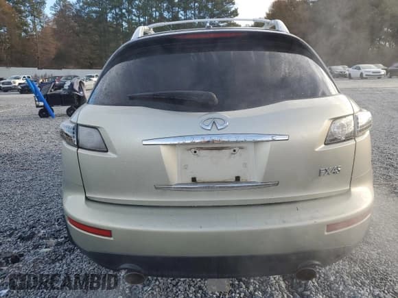 ✅ 2007 Infiniti FX • VIN: JNRBS08W17X400095 • Lot: 84669424. Wystawiony na Copart z przebiegiem 126 569 mil. Bezpłatny archiwum sprzedaży aukcyjnych z USA i szczegółowy raport historii pojazdu na DreamBid. Zdjęcie 6.