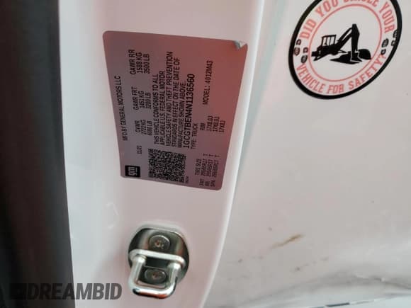 ✅ 2022 Chevrolet Colorado 4WD Work Truck • VIN: 1GCGTBEN4N1136560 • Lot: 92439455. Listed on Copart with 42,237 mi. Free auction sales archive from the USA and detailed vehicle history report at DreamBid. Image 12.