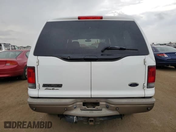 ✅ 2003 Ford Excursion Eddie Bauer • VIN: 1FMSU45P73EC48159 • Лот: 59699814. Опубликован ранее на Copart с пробегом 172 816 миль. Бесплатный доступ к архиву аукционных продаж из США и подробный отчёт об истории автомобиля на DreamBid. Изображение 6.