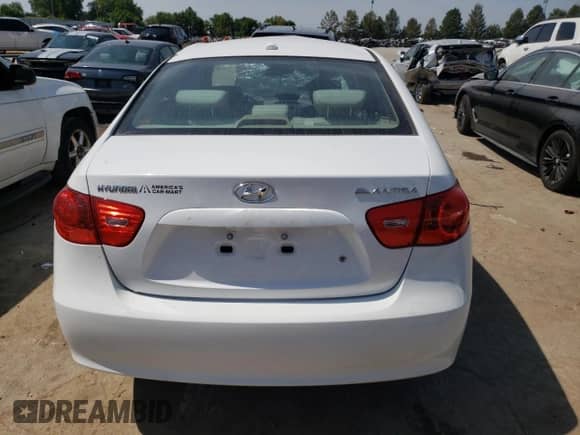2009 Hyundai Elantra GLS z VIN KMHDU46D89U615341, wystawiony jako Copart lot #68504284 z przebiegiem 102 361 mil mil oraz Szkoda całkowita • Salvage title. Historia ofert i sprzedaży dostępna na DreamBid. Obrazek 6.