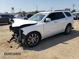 ✅ 2017 Dodge Durango Citadel Anodized Platinum • VIN: 1C4SDJET9HC691108 • Lot: 69275754. Listed on Copart with 121,364 mi. Free auction sales archive from the USA and detailed vehicle history report at DreamBid. Image 1.