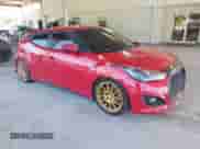 2016 Hyundai Veloster Turbo with VIN KMHTC6AE0GU289915, listed as a IAAI auction lot 43333026 with 124,055 mi miles and . Bid and sale history available at DreamBid. Image 1.