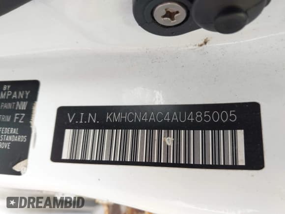 ✅ 2010 Hyundai Accent GLS • VIN: KMHCN4AC4AU485005 • Лот: 42633467. Опубликован ранее на IAAI с пробегом 97 978 миль. Бесплатный доступ к архиву аукционных продаж из США и подробный отчёт об истории автомобиля на DreamBid. Изображение 9.