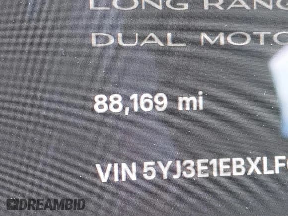 ✅ 2020 Tesla Model 3 Long Range • VIN: 5YJ3E1EBXLF664620 • Лот: 43463980. Опубликован ранее на IAAI с пробегом 88 169 миль. Бесплатный доступ к архиву аукционных продаж из США и подробный отчёт об истории автомобиля на DreamBid. Изображение 15.